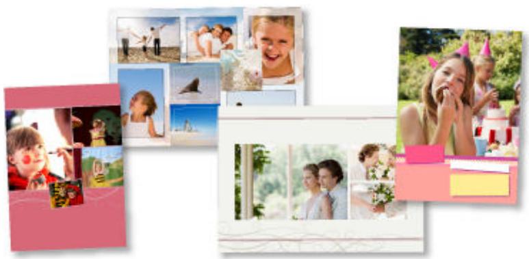 CANON PIXMA MG3650S - Placement automatique de photos - 1