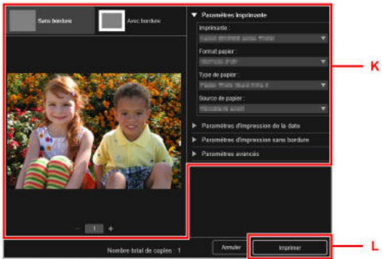 CANON PIXMA MG3650S - Cliquez sur Imprimer (L). - 1