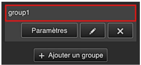 CANON PIXMA MG3650S - Écran Gestion des groupes - 2