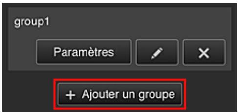 CANON PIXMA MG3650S - - Ajouter un groupe - 1