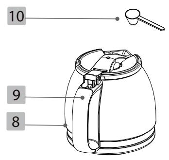 ESSENTIELB ECP4s - Cafetière filtré / Filter coffee maker / Filterkaffeemaschine / Filterkoffiezetapparaat ECP4s - 2