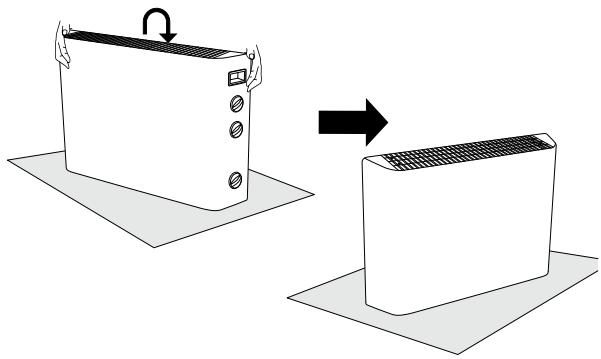 ESSENTIELB EHC201w - IMPORTANT : pourrialconcer à l'installation de l'appareil, celui-ci doit'être débranché de la prise de courant. Tenez tous les sacs en plastique hors de portée des enfants ou des animaux. - 1