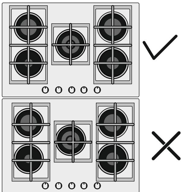 ROSIERES RVG6BR4SB1 - UTILISATION DE LA TABLE - 1