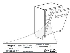 WHIRLPOOL WSIC3M27C - Voutrouvez les documents normatifs, la documentation standard, le classement des pieces de rechange et des informations supplémentaires sur les produits : - 1