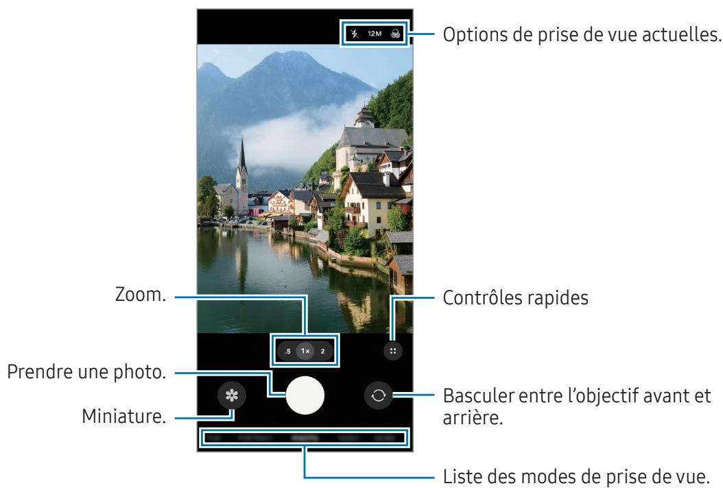 SAMSUNG Galaxy A17 - Appuyez sur l'écran d'aperçu à l'endetroit où l'appareil photo doit faire la mise au point. - 1