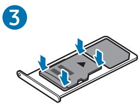 SAMSUNG Galaxy A17 - Insérer une carte micro-SD - 3