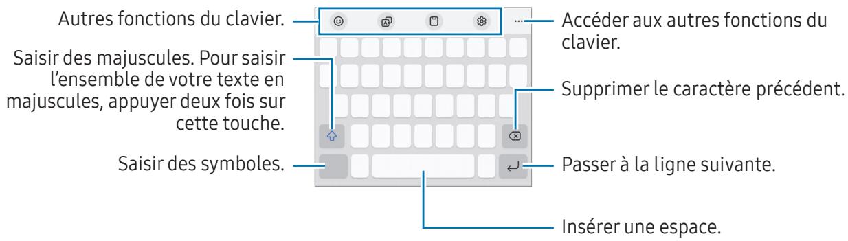 SAMSUNG Galaxy A17 - Présentation du clavier - 1