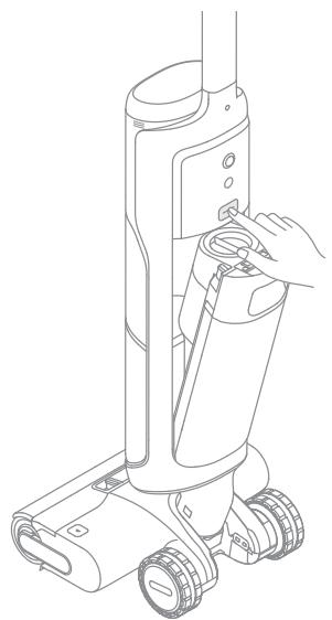 DREAME H14 Pro - Vidange du réservoir d'eau sale - 1