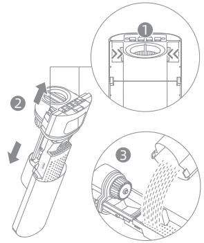 DREAME H14 Pro - Vidange du réservoir d'eau sale - 2