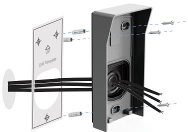 EZVIZ HP5 - Installation du panneau d'interphone - 4