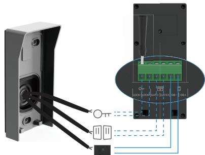 EZVIZ HP5 - Installation du panneau d'interphone - 6