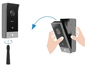 EZVIZ HP5 - Installation du panneau d'interphone - 1