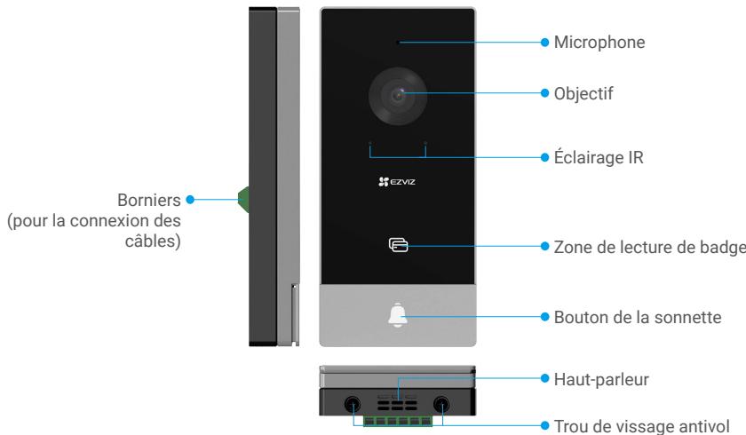 EZVIZ HP5 - panneau d'interphone (sonnette) - 1