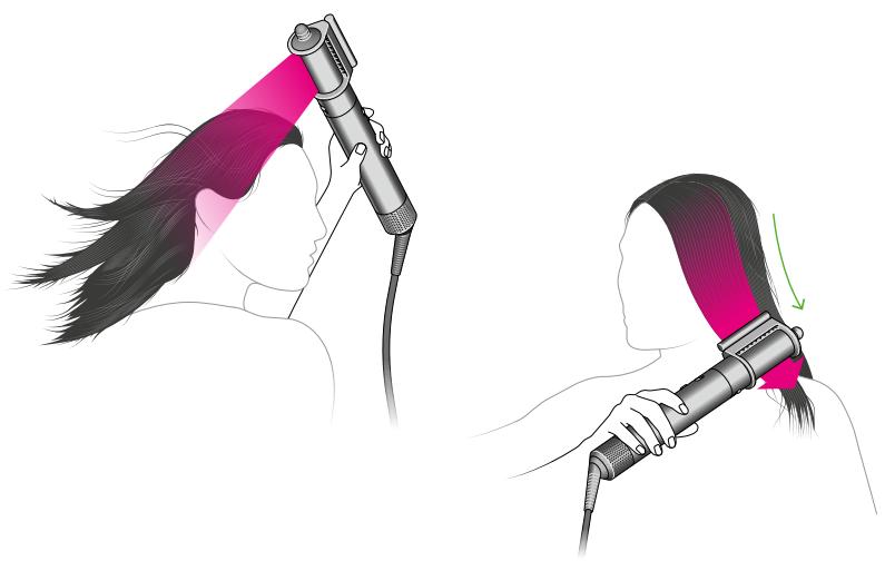 DYSON Aiwrap i.d - Présécher - 1