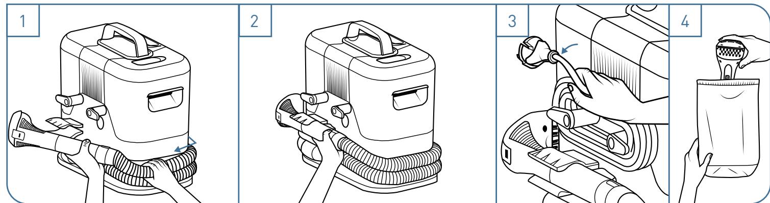 ROWENTA Clean It IN5011F0 - Rangement de votre CLEAN IT - 1