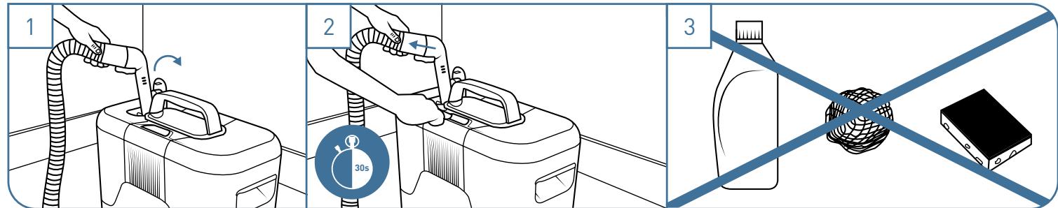 ROWENTA Clean It IN5011F0 - Utilisation de l'accessoire auto-clean - 2