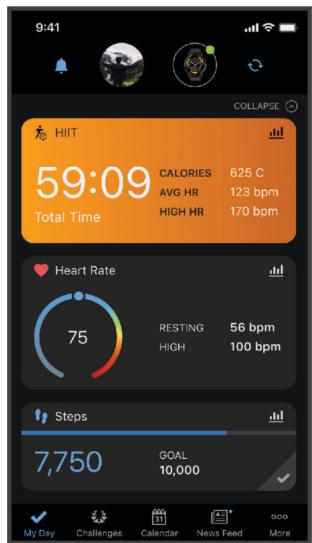 GARMIN Vivoactive 5 - Garmin Connect - 1