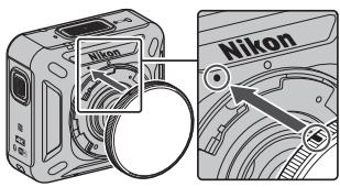 NIKON ACTION CAM KEYMISSION 360 - Fixation de la protection d'objectif/protection d'objectif sous-marine - 1