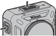 NIKON ACTION CAM KEYMISSION 360 - Mise sous tension de l'appareil photo - 2
