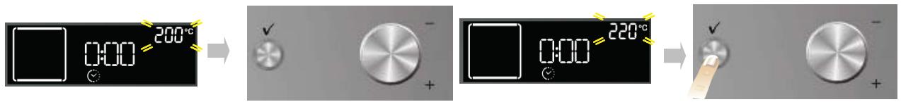 WHIRLPOOL AKZ9791IX - Paramétrage de la temperature/puissance du GRIL - 1