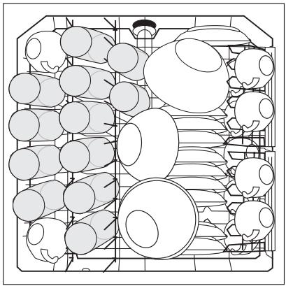 AEG-ELECTROLUX FAVORIT 40860 - Exemples de disposition : - 2