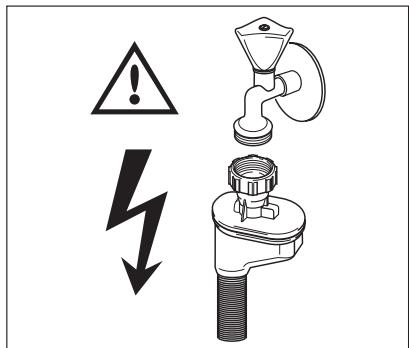 AEG-ELECTROLUX FSILENCEMOP - Avertissement: danger d'électrique - 1