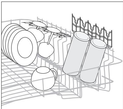 AEG-ELECTROLUX FSILENCEMOP - Disposer les tasses, les verres, les services à café - 2