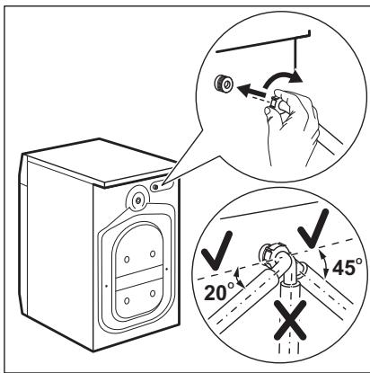 AEG-ELECTROLUX L99695HWD - Tuyau d'arrivée d'eau - 1