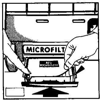AEG-ELECTROLUX VAMPYR - Changement du microfiltre - 2
