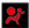 PEUGEOT 107 - Témoin de ceinture conducteur non bouclée * - 1