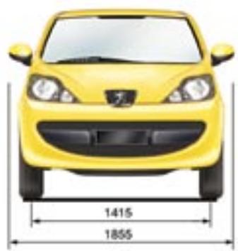 PEUGEOT 107 - Les MASSES DIESEL (en KG) - 4