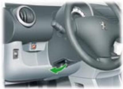 PEUGEOT 107 - Rétroviseur intérieur manuel - 1