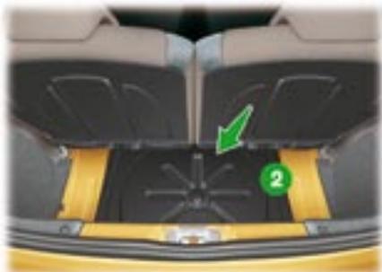 PEUGEOT 107 - Tablette arrière - 1