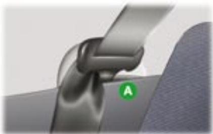 PEUGEOT 107 - Ceintures de sécurité arrière - 1
