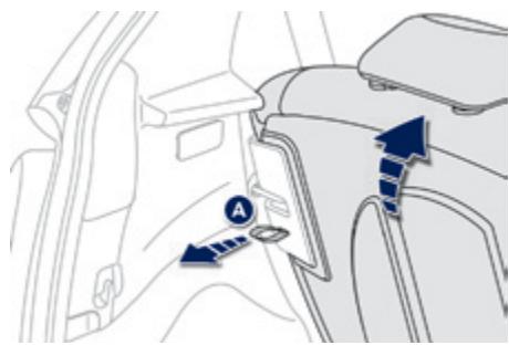 PEUGEOT 108 - Rabattement du dossier de la banquette - 1