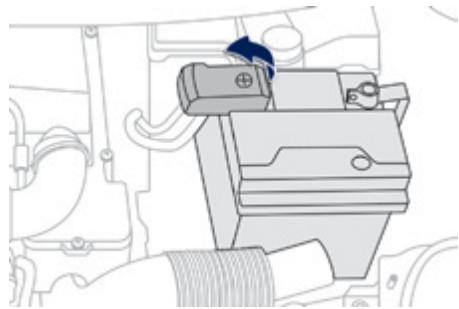PEUGEOT 108 - Accès à la batterie - 1