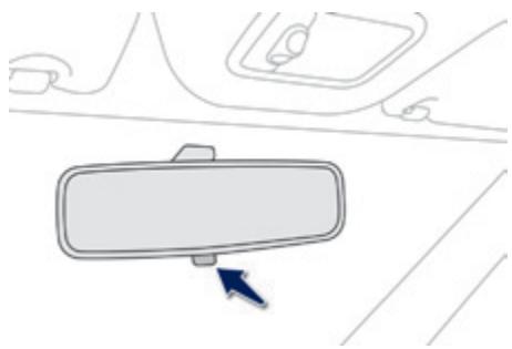 PEUGEOT 108 - Rétroviseur intérieur manuel - 1