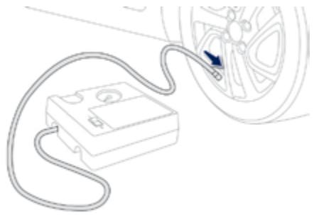 PEUGEOT 108 - Contrôle de pression / gonflage occasionnel - 1