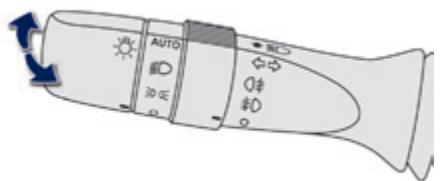 PEUGEOT 108 - Bague de sélection du mode d'éclairage principal - 5