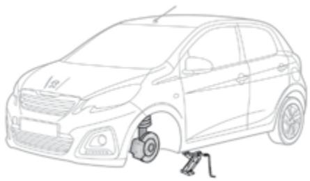 PEUGEOT 108 - Démontage de la roue - 5