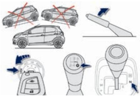 PEUGEOT 108 - Stationnement du véhicule - 1