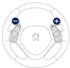 PEUGEOT 108 - Commandes sous-volant - 1