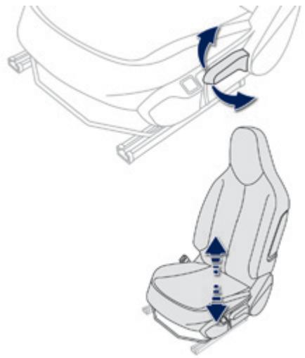 PEUGEOT 108 - Hauteur du siège conducteur* - 1