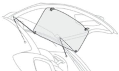 PEUGEOT 108 - Tablette arrière - 1