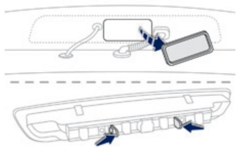 PEUGEOT 108 - Feux de plaque minéralogique (W5W) - 1