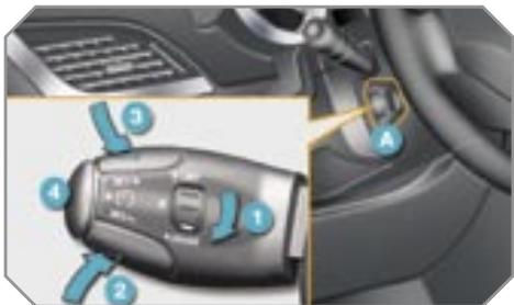 PEUGEOT 207 - Commandes sous-volant - 1