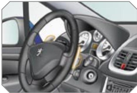 PEUGEOT 207 - Commandes sous-volant - 1