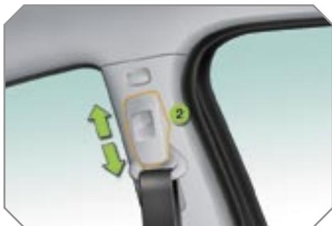 PEUGEOT 207 - Ceinture avant - 2