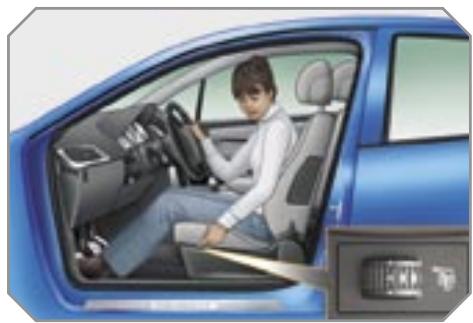 PEUGEOT 207 - Commande des sièges chauffants - 1