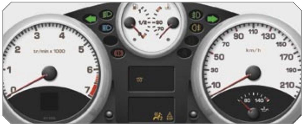 PEUGEOT 207 - Les témoins de marche - 9